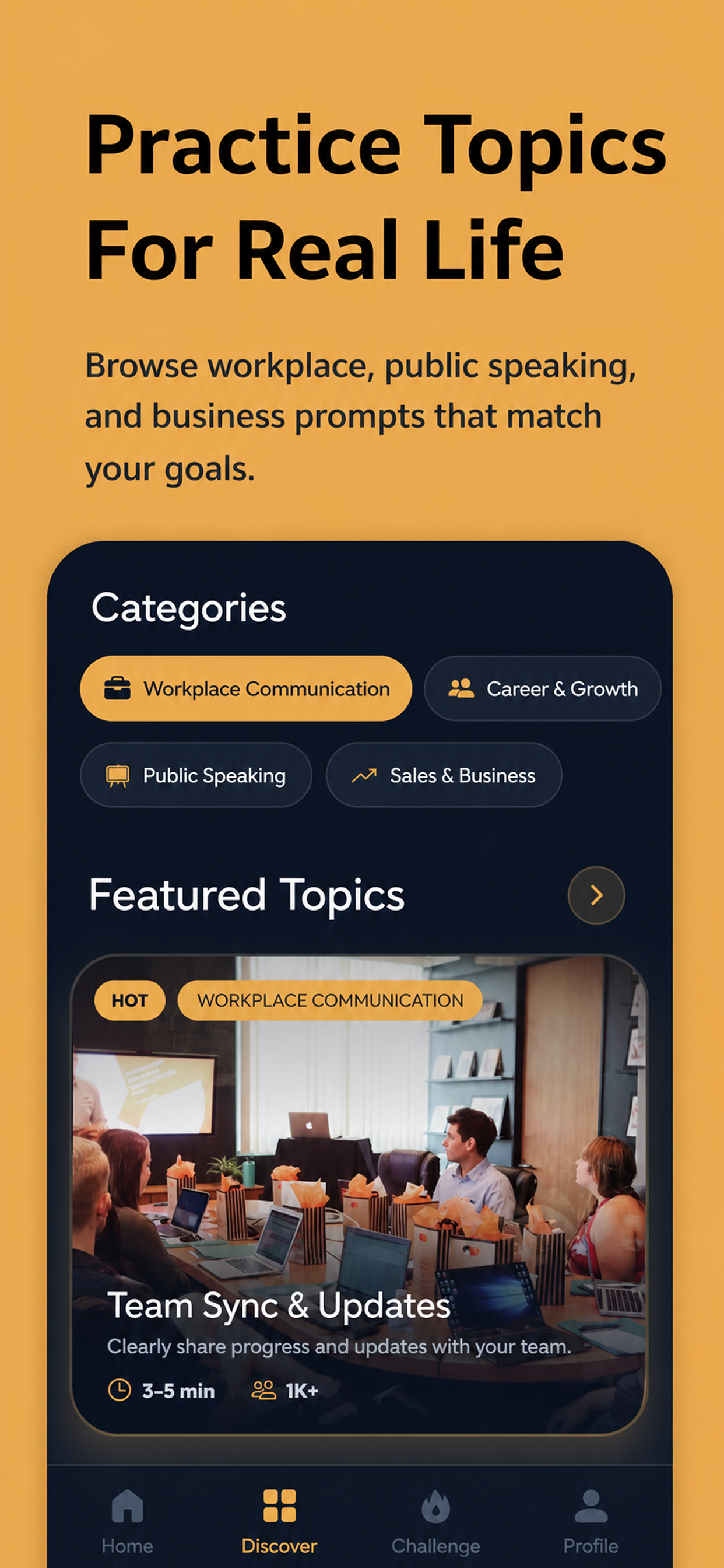 SpeakUp App Screenshot 3